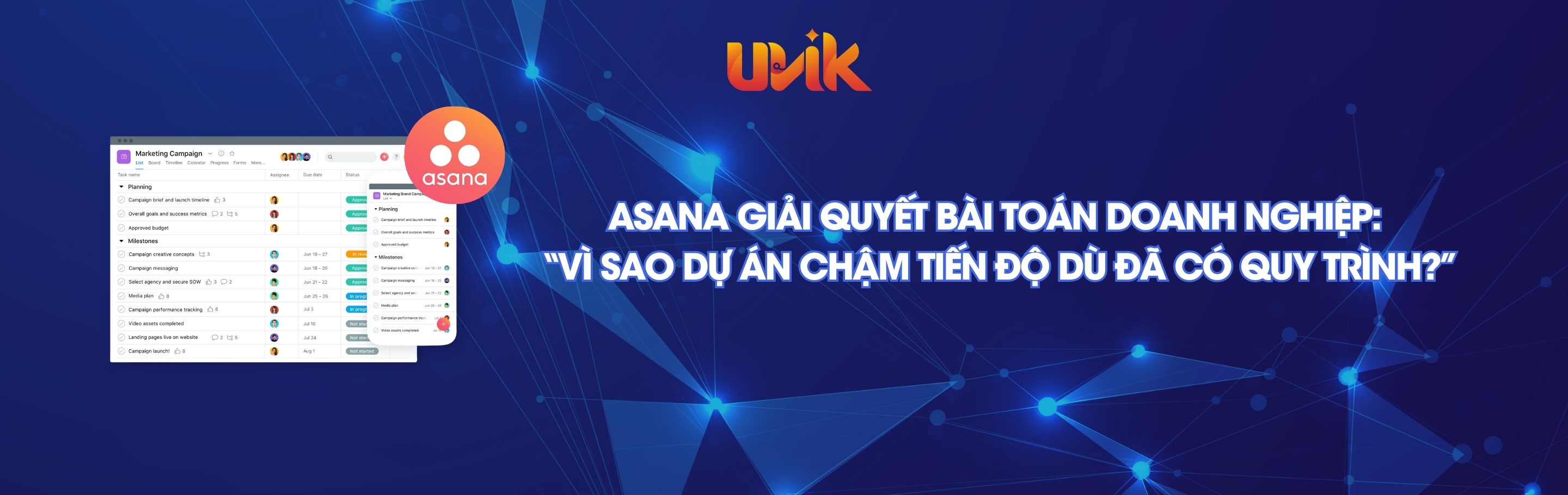 Asana giải quyết bài toán doanh nghiệp: “Vì sao dự án chậm tiến độ dù đã có quy trình?”